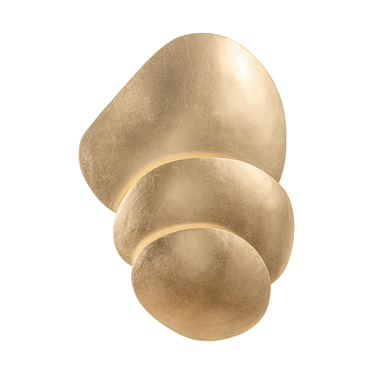 AKEMI Wall Sconce In Vintage Gold Leaf Finish