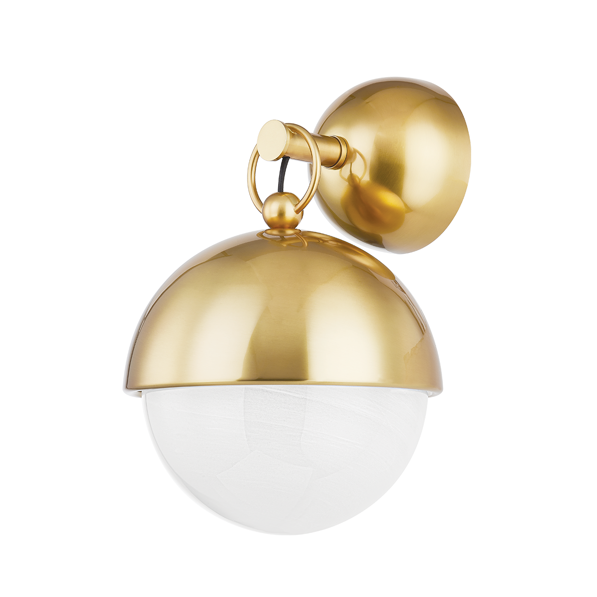 ALTHEA Wall Sconce In VINTAGE POLISHED BRASS Finish