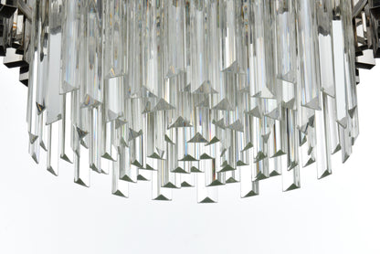 Willow 16 inch Chandelier in Chrome