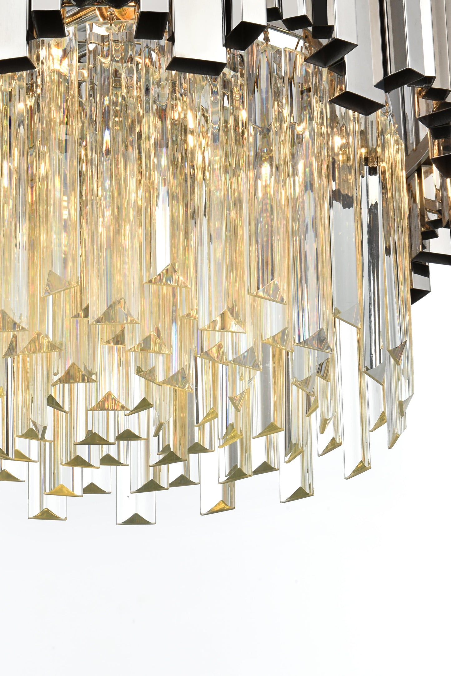 Willow 16 inch Chandelier in Chrome