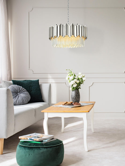 Willow 24 inch Chandelier in Chrome