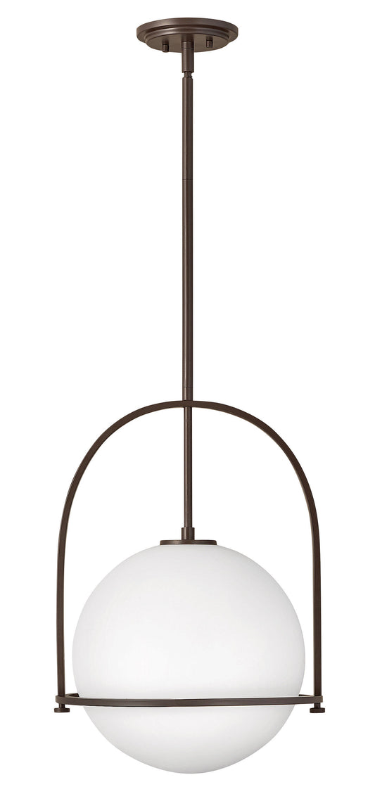 Somerset Medium Pendant In Dark Bronze Finish