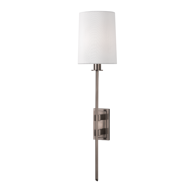 Fredonia Wall Sconce with Antique Nickel Finish