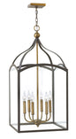 Clarendon Large Open Frame In Light Bronze Finish