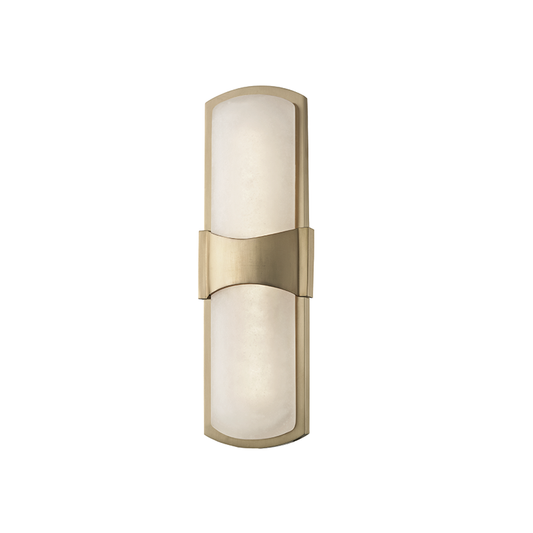 Valencia Wall Sconce with Aged Brass Finish