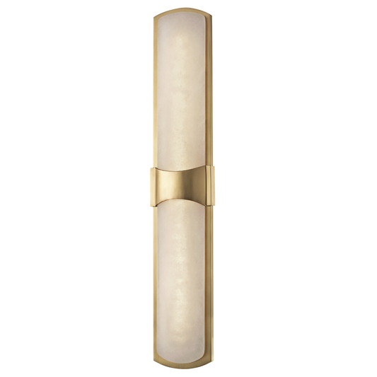 Valencia Wall Sconce with Aged Brass Finish