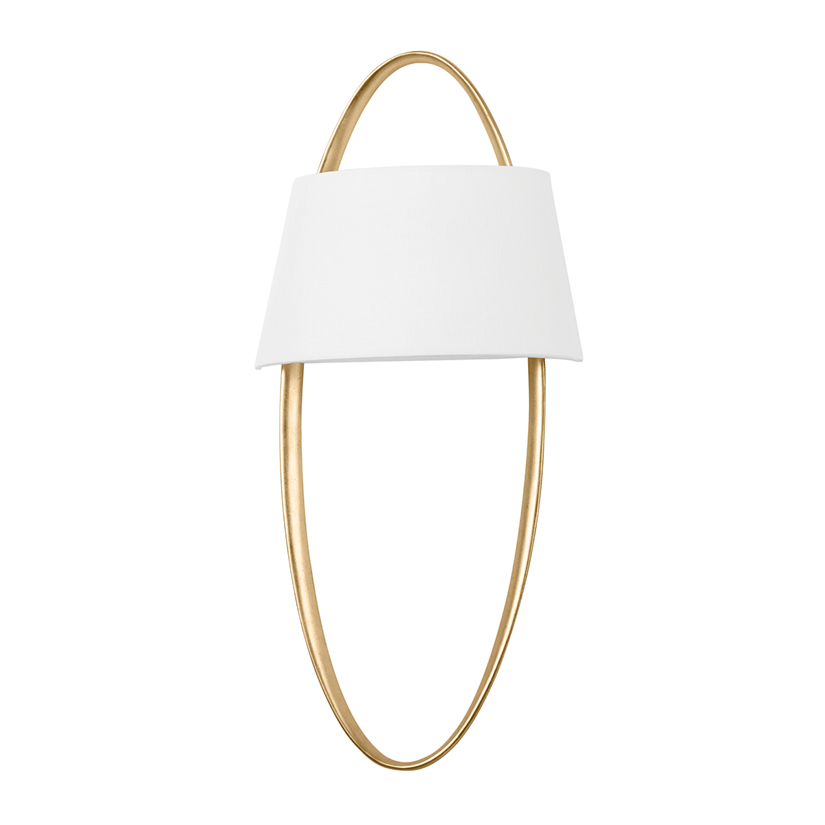 DUBAI Wall Sconce In Vintage Gold Leaf Finish