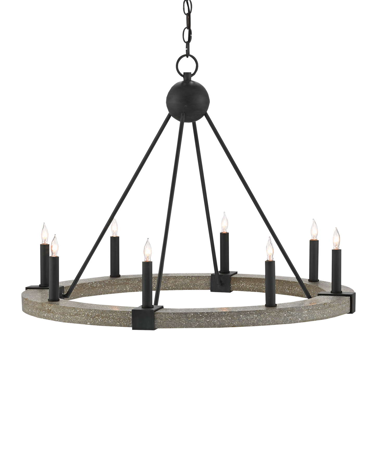 Burgos Black Chandelier