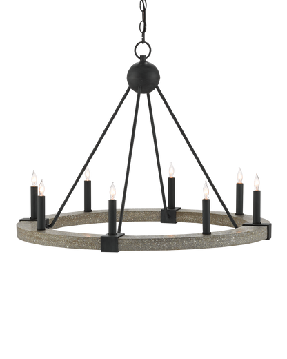 Burgos Black Chandelier