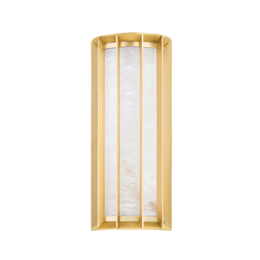LEDA Wall Sconce In Vintage Brass Finish