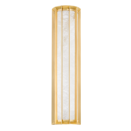 LEDA Wall Sconce In Vintage Brass Finish