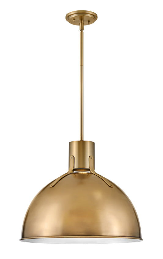 Argo Large Pendant In Light Brass Finish