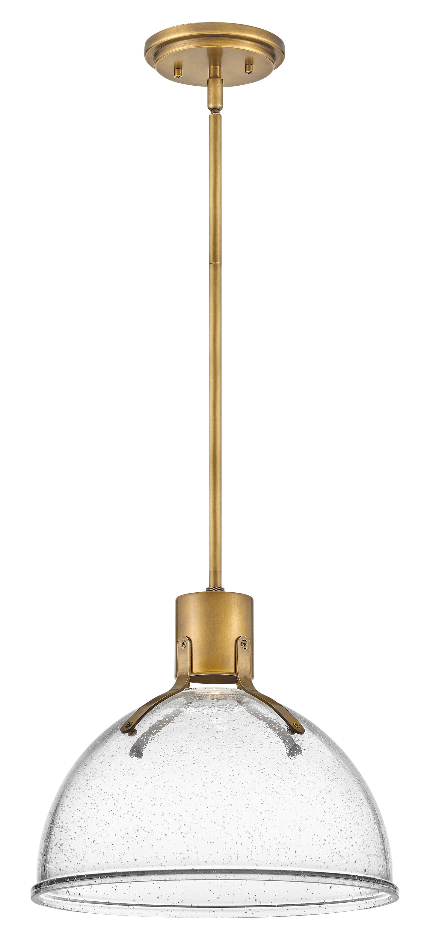 Argo Medium Pendant In Light Brass Finish