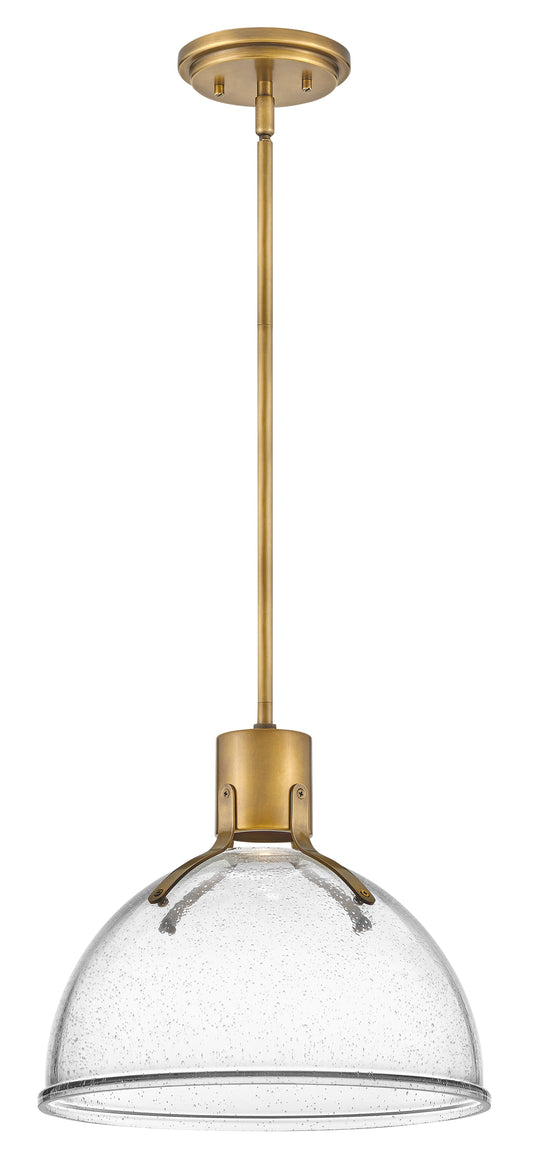 Argo Medium Pendant In Light Brass Finish
