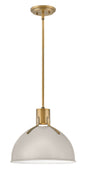 Argo Medium Pendant In White Finish