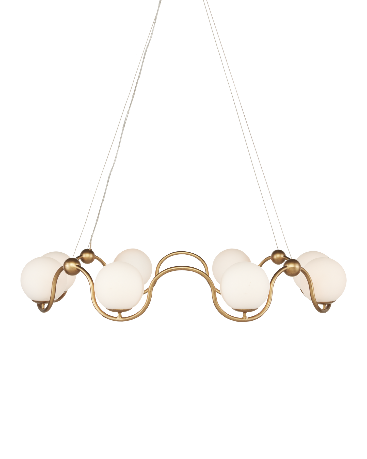 Equilibrium Brass Chandelier