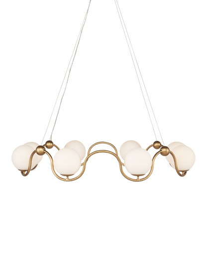 Equilibrium Brass Chandelier