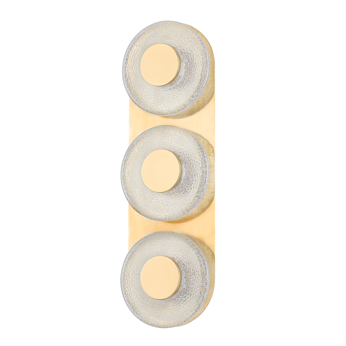 PEARL Wall Sconce In Vintage Brass Finish