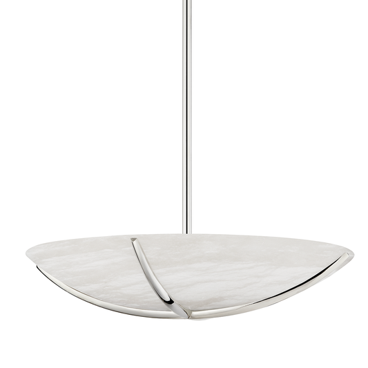 Wheatley Pendant with Polished Nickel Finish