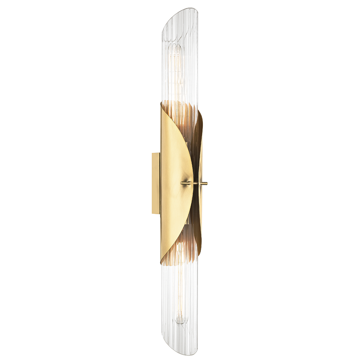 Lefferts Wall Sconce with Aged Brass Finish