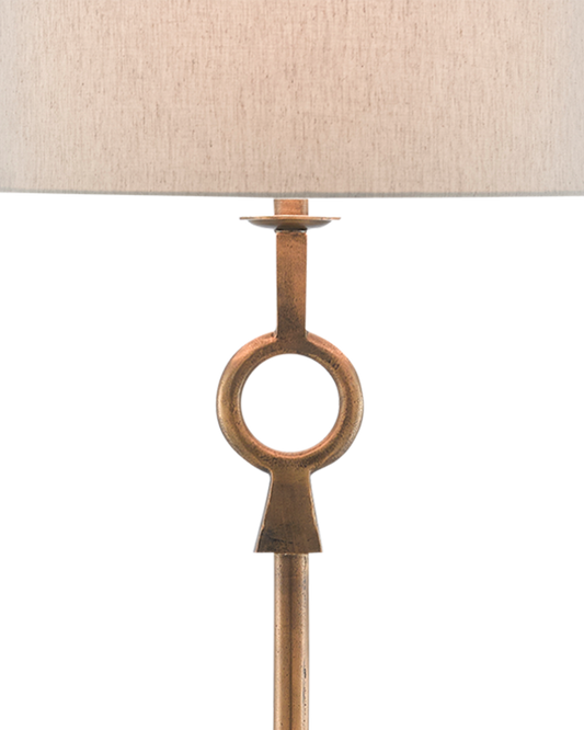 Germaine Brass Floor Lamp