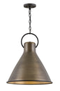 Winnie Large Pendant In Dark Brass Finish