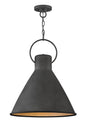 Winnie Large Pendant In Black Finish