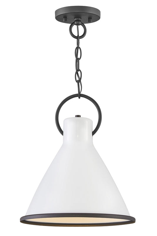 Winnie Medium Pendant In White Finish