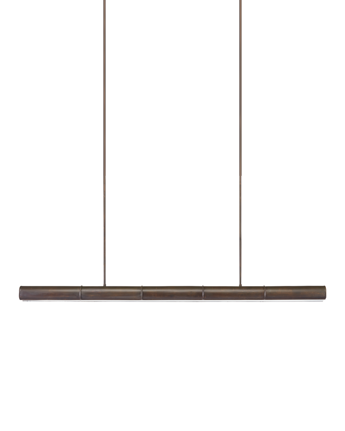 Lyon Large Bronze Linear Chandelier
