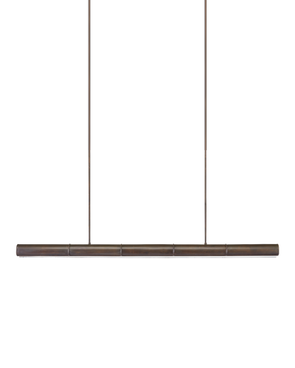 Lyon Large Bronze Linear Chandelier