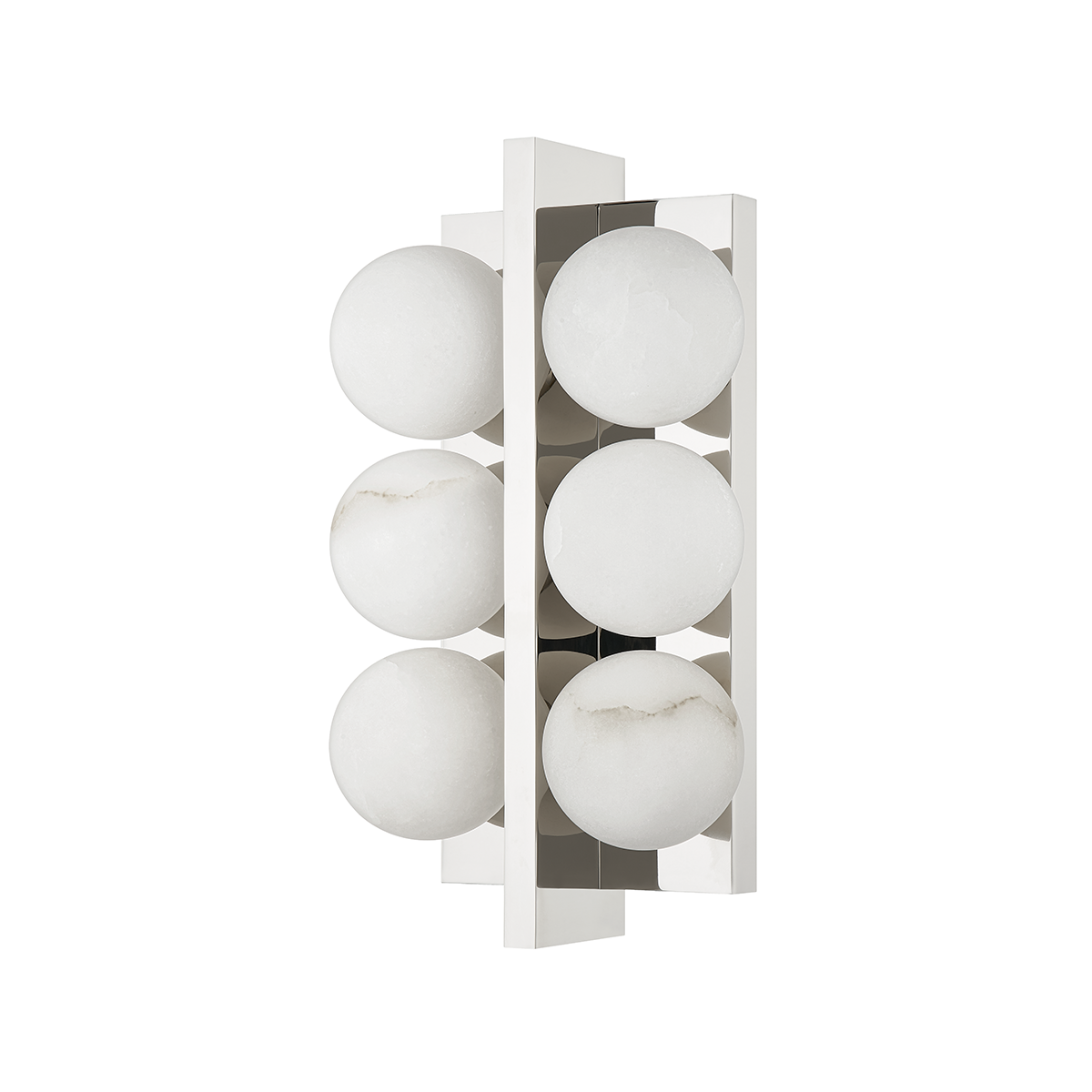 EMILLE Wall Sconce In Polished Nickel Finish