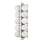 EMILLE Wall Sconce In Polished Nickel Finish