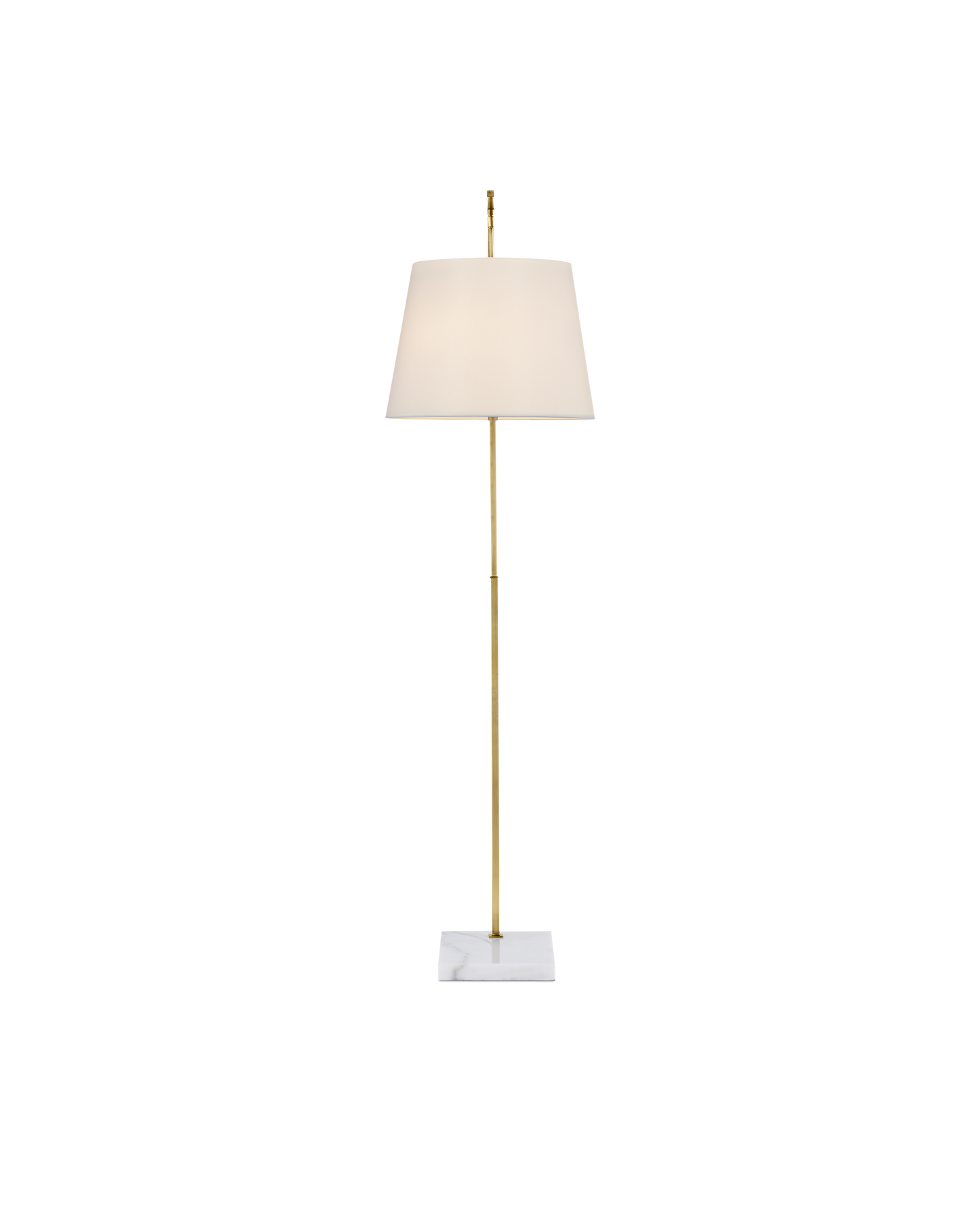 Cloister Medium Brass Floor Lamp