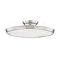 Draper Flush Mount with Polished Nickel Finish