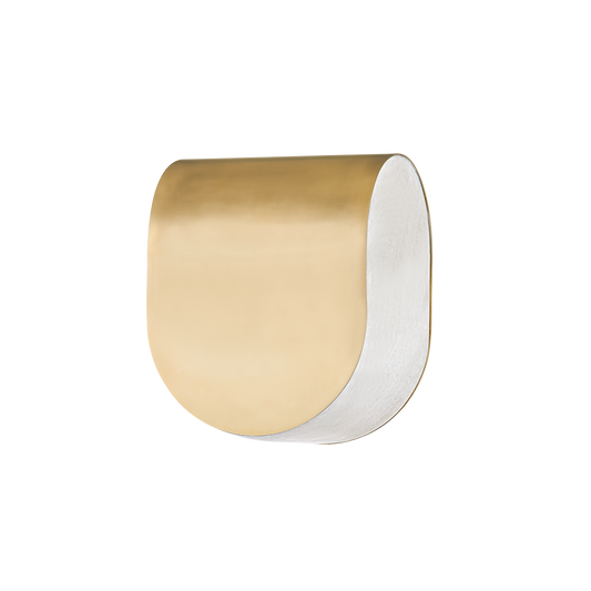 BRIARWOOD Wall Sconce with Aged Brass Finish