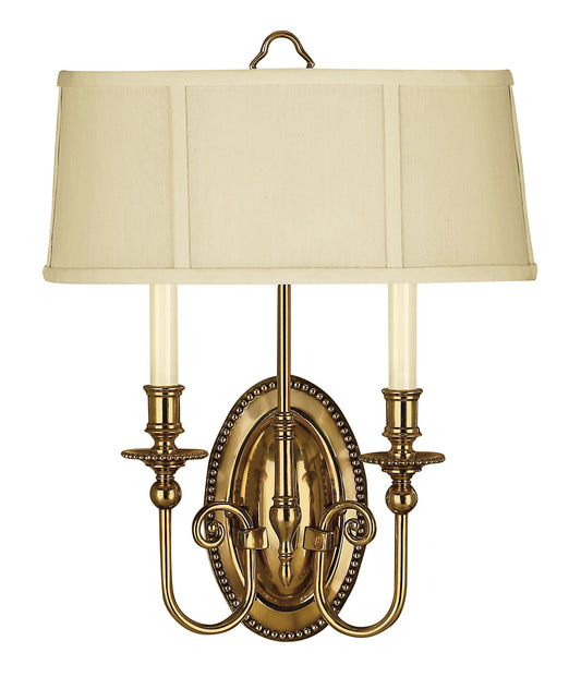Cambridge Medium Two Light Sconce In Gold Finish