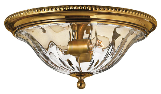 Cambridge Medium Flush Mount In Gold Finish