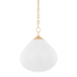 SEMILLA Pendant In Vintage Brass Finish