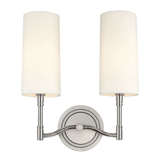 Dillon Wall Sconce with Polished Nickel Finish