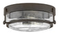 Harper Medium Flush Mount In Light Bronze Finish