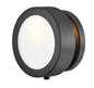 Mercer Small Adjustable Single Light Sconce In Black Finish
