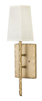 Tress Large Single Light Sconce In Gold Finish