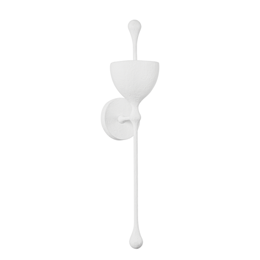 ANTALYA Wall Sconce In GESSO WHITE Finish