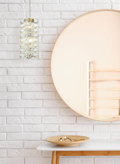 Aston 6.5 inch LED Pendant in Satin Gold
