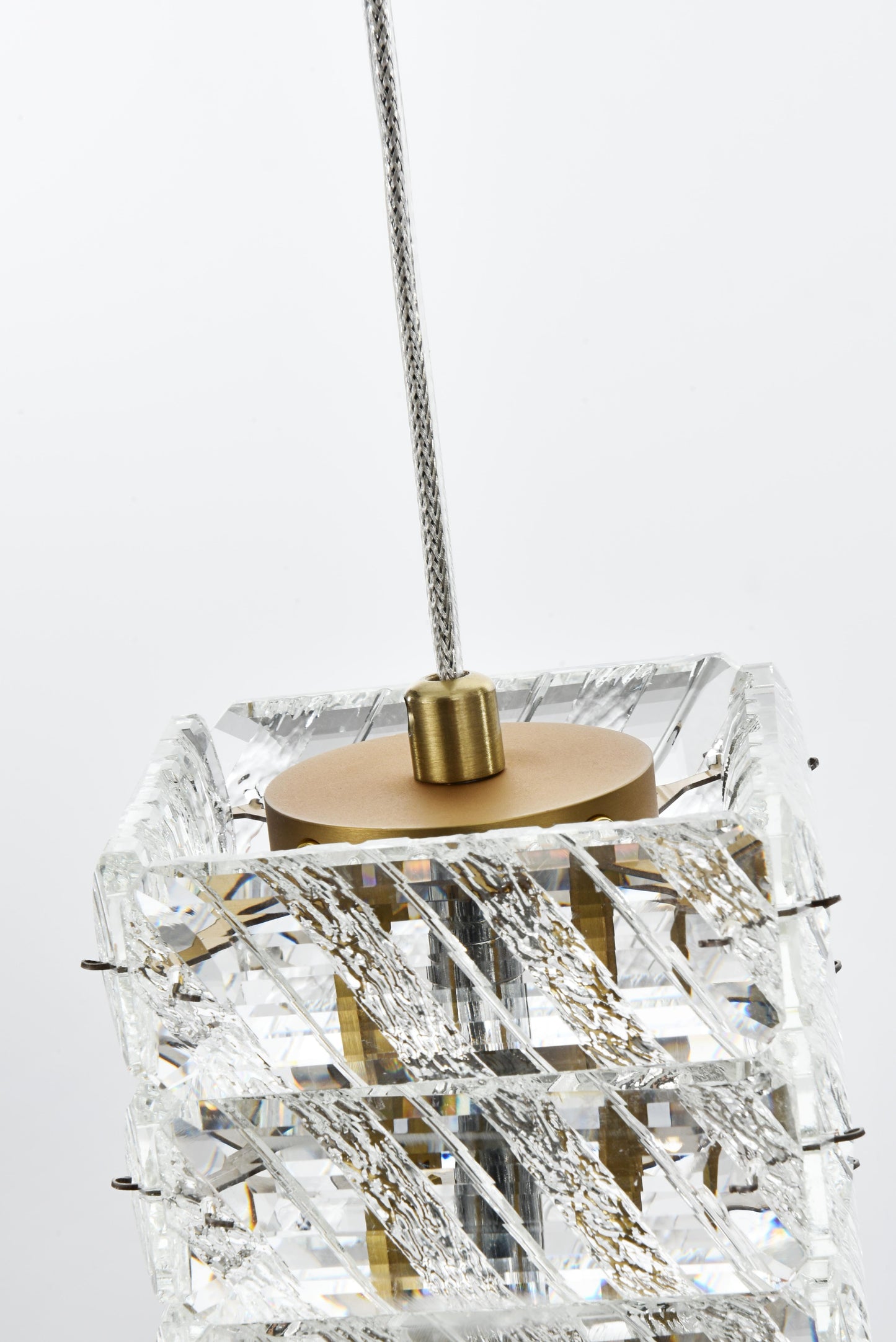 Aston 28 inch LED Pendant in Satin Gold