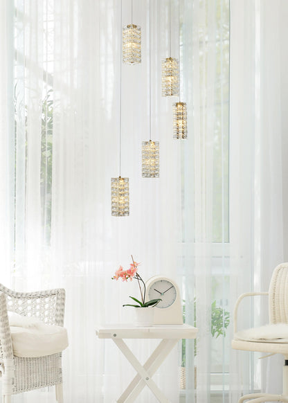 Aston 20 inch LED Pendant in Satin Gold