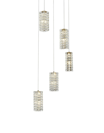 Aston 20 inch LED Pendant in Satin Gold