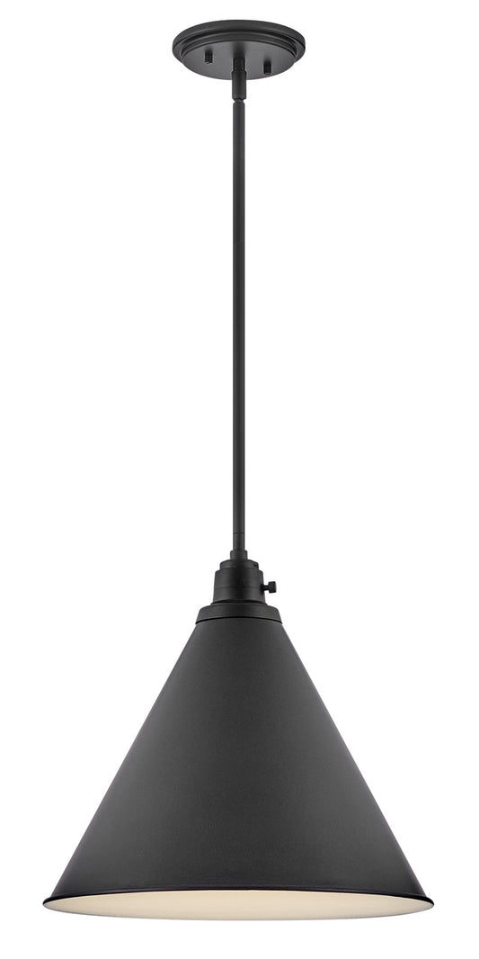 Arti Medium Pendant In Black Finish