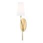 Rutland Wall Sconce with Aged Brass Finish