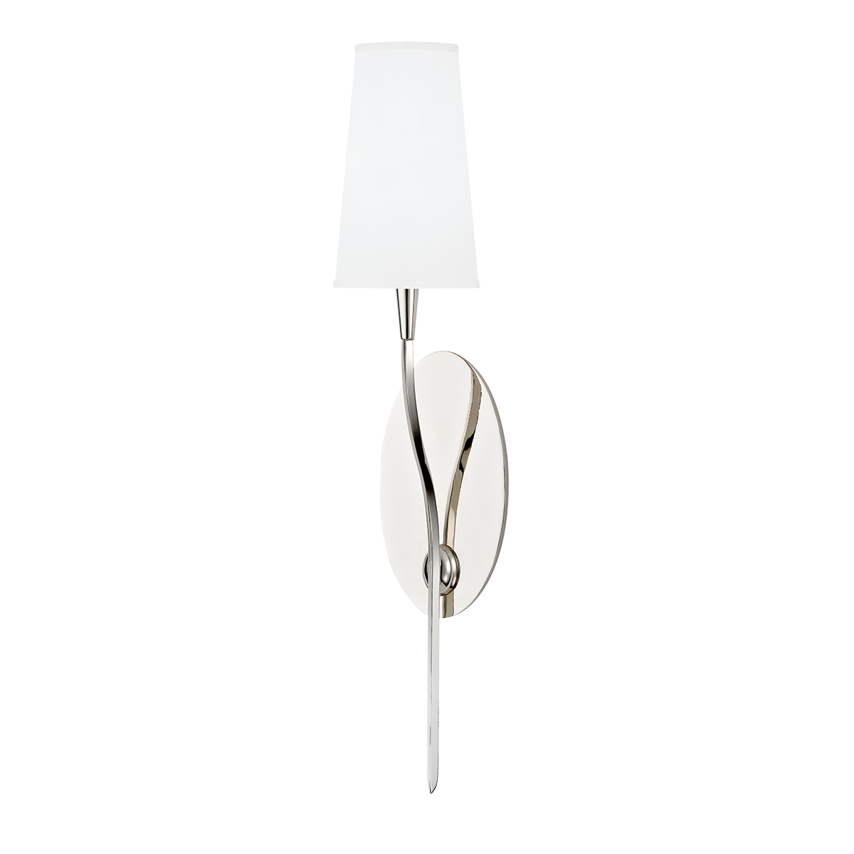 Rutland Wall Sconce with Polished Nickel Finish